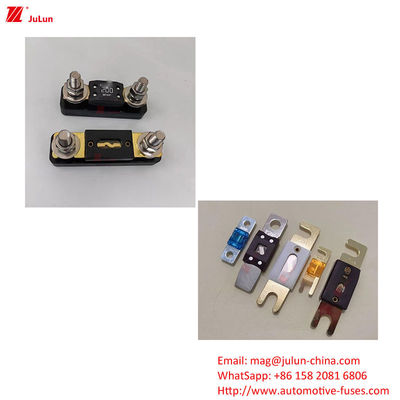 Elektronik Otomotif Auto Blade Fuse Rating Current 50A-500A