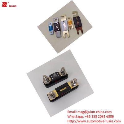 50-500A Nominated Current Automotive Electronic Circuit Protection Accessories for Fuses Material Tembaga/keramik/bakel