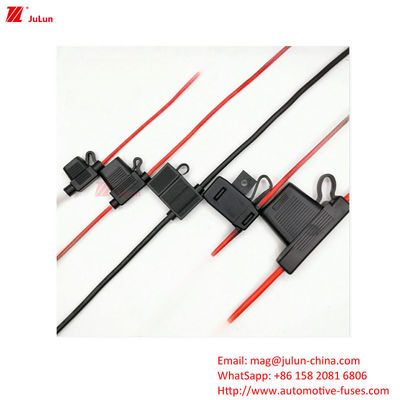 EU UL Standar Truck / Energy / Bus Fuse Holder Rating Current 5A/100A Cocok untuk Perlindungan Sirkuit Elektronik Otomotif