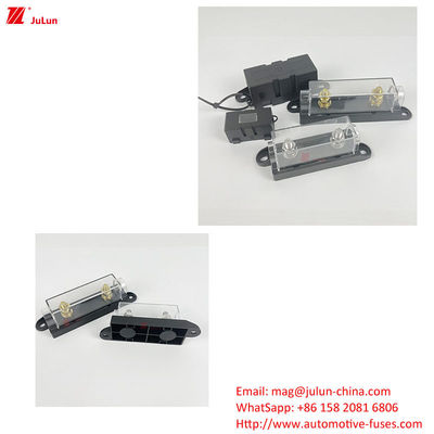 Maksimum arus ANM Kotak Auto Fuse 500A Kursi PA PA66 PP Terminal Kuningan kaleng