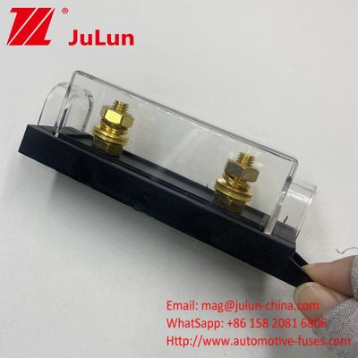 M6 M8 M10 Fuse Holder Untuk ANS Fuse 72VDC Disesuaikan Dengan Logo Pelanggan