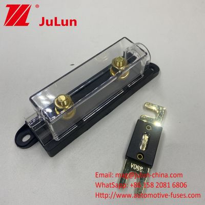M6 M8 M10 Fuse Holder Untuk ANS Fuse 72VDC Disesuaikan Dengan Logo Pelanggan