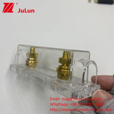 Dan semua jelas Bolt Audio pada pemegang sekring ANL mobil sekring blok