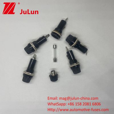 6x30 6x32mm Panel Mounted Car Fuse Holder Bayonet Tipe 10A 20A 250V PCB Fuse Block Base