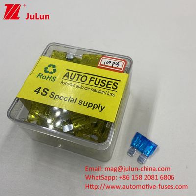 Kendaraan Bus Blade Fuse 5A 32V ATOF 0287 Fuse Boxed