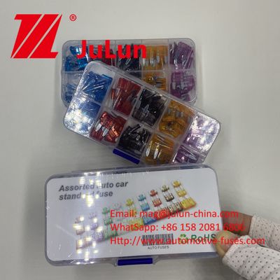 Auto blade fuse 30A 32V Untuk kendaraan offroad Bus Otomotif 0297