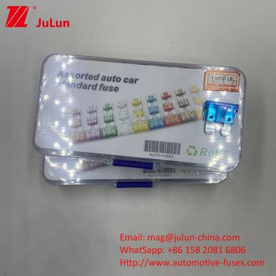 Auto blade fuses untuk 3A 32V perlindungan sirkuit pendek shunt MICRO2 MICRO3