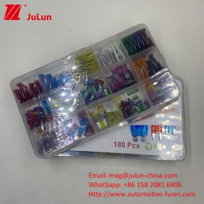Maksimum arus 2-120A Fuse pisau otomotif 50A 32V 58V Untuk truk dan kendaraan offroad
