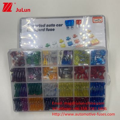 80A 32V Auto Blade Fuses Untuk Mobil SUV Truk Otomotif Keamanan dan Perlindungan Listrik