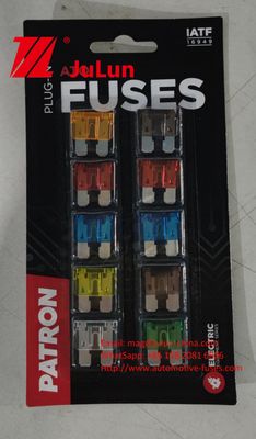 Elektronika Otomotif 30A Blade Mobil Fuse Dengan Dan Efisiensi 32V 58V Helices Bus Perahu