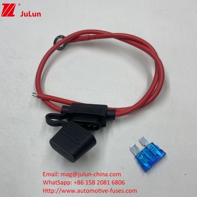 Pemegang sekering tahan air Inline Mobil Standar ATM Medium ATC Mini Blade Auto Pemegang sekering 12V
