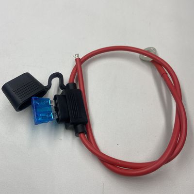 50A 15A 30A 60A Sistem Daya Untuk Mobil Pemegang Sekring Mobil Terapkan pada Sekring MIDI dan Dirancang untuk Bahan Kuningan Alloy Zinc ABS