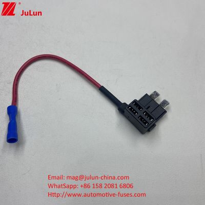 F3A 5A 10A 15A Fuse Tap 16AWG Mobil Tambahkan sirkuit ACU Blade Fuse Adapter dengan pemegang sekering untuk mobil Truk