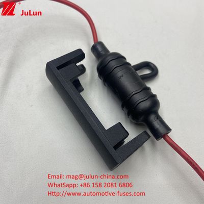 10*38mm Silinder Fuse Waterproof IP68 Inline Fuse Holder Cover dengan UL Wire untuk