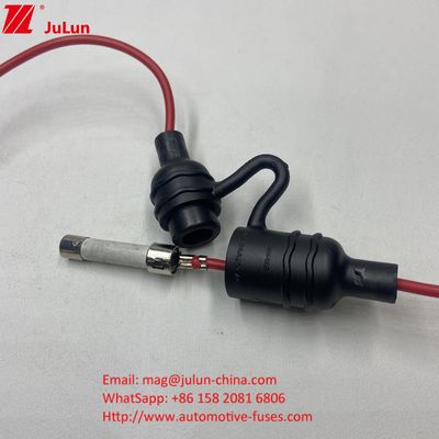 LED Pencahayaan 6x30mm 6.35x30mm 6.35x32mm 5x20mm IP67 Waterproof Inline Fuse Holder untuk Glass Ceramic Tube Fuse untuk Stage