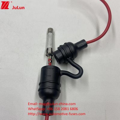 10x38mm 5x20mm 6x30mm In-Line Fuse Holder Waterproof Outdoor Dust-Proof PA66 Housing untuk Street Light stage Lighting