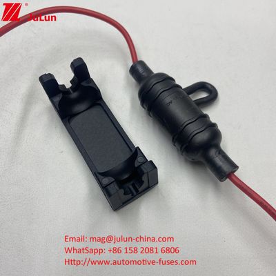 10x38mm 5x20mm 6x30mm In-Line Fuse Holder Waterproof Outdoor Dust-Proof PA66 Housing untuk Street Light stage Lighting