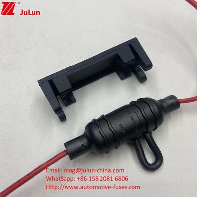 Pemegang Kotak 6*30 LED Lampu Luar Ruang Ur Inline 5x20 Tabung Kaca Tahan Air Di Saluran Sekerjataan