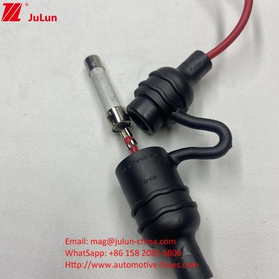 5x20 6x30 Inline Tube Fuse Holder IP67 Waterproof Junction Box untuk Outdoor Lighting Street Light Stage LED Light Road Lamp