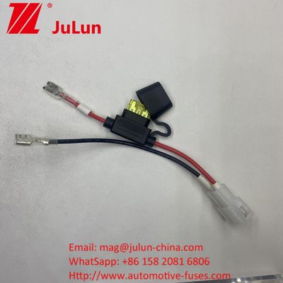 Konektor Kendaraan Otomotif Otomotif OEM Kabel Majelis Fuse Holder Energi Storage Wiring Harness