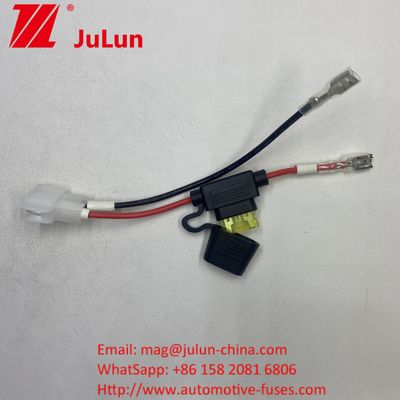Pemegang sekring AWG 16 12 AGW sekring Inline sekring dengan sekring bilah ATC 30 AMP 50A