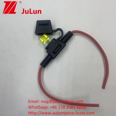 Pemegang sekring untuk sekring plug-in Plastik Waterproof Automotive Inline Fuse Holder Pengemasan dan Pengiriman