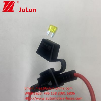 Pemegang sekring untuk sekring plug-in Plastik Waterproof Automotive Inline Fuse Holder Pengemasan dan Pengiriman