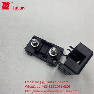 Mini ANL Fuse Holder Fuse Holder untuk Otomotif 23A-200A Inline Bolt 32V 48V 58V untuk Kotak Fuse