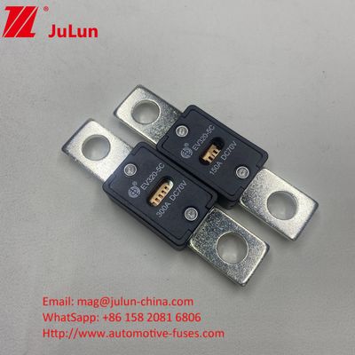 EV320-5C 150A 70VDC SINOFUSE Fuse Otomotif Rekomendasi Torsi ketat 11-13N·m Untuk pemasangan M8 dengan karakteristik listrik yang tahan lama