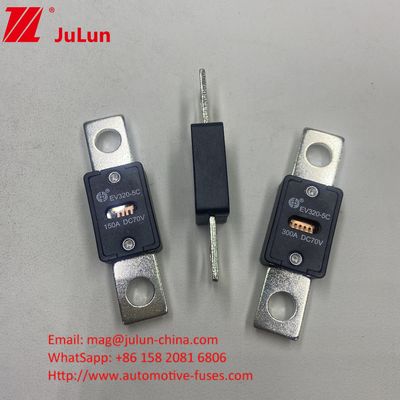 EV320-5X / 5C Baterai Otomotif 300A 70VDC Charger Fuse Dengan DC Fuse Untuk EV HEV Perlindungan Termasuk