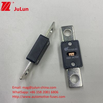51mm Jarak Lubang EV320-5C 80A 70VDC Fuse pengisian mobil listrik