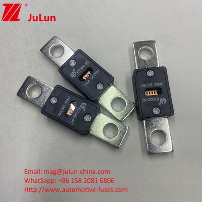 51mm Jarak Lubang EV320-5C 80A 70VDC Fuse pengisian mobil listrik