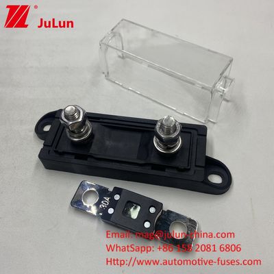 40A 50A 60A 70A 80A 100A 200A 250A 300A 400A 500A ANM Mega Bolt-Down Auto Fuse Holder Block Dengan Tutup Isolasi yang Jelas