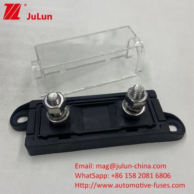 32V Waterproof Panel Mount ANM Bolt On Fuse Holder Block M8 Thick Base Clear PC Cover Untuk Kendaraan Otomatis Perahu