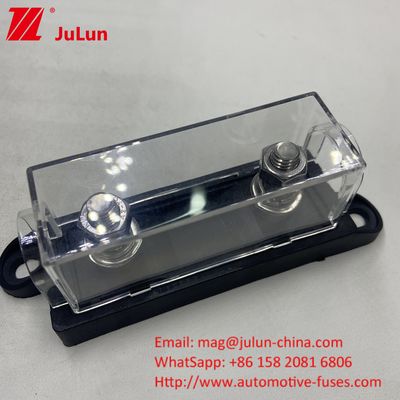 Plug-In Fuses Mini-ANL/MIDI Inline Fuse Holder dengan Tutup dan Bolt-Down Studs 10pcs