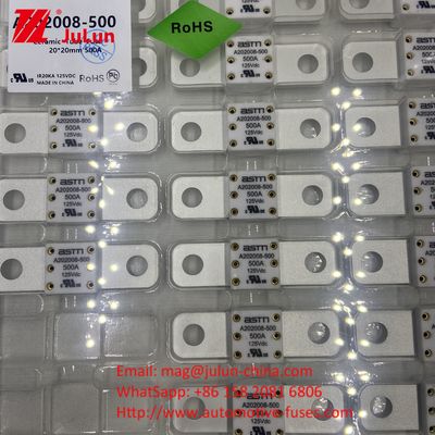EV Automotive ASTM A202008 200A 125VDC Fuse Blade Current Rating 100A-500A