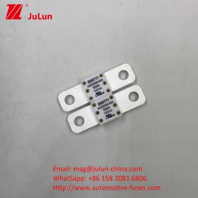 ASTM A202008 250A 125VDC Flat Plate Type Auto Blade Fuses Untuk Bolt
