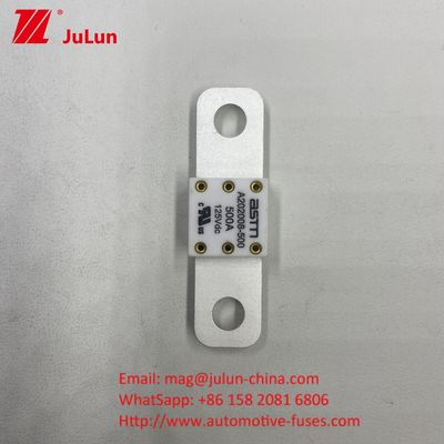 125VDC A202008 350A 125VDC Fuse Keramik Voltage ASTM Untuk Sistem Traksi EV