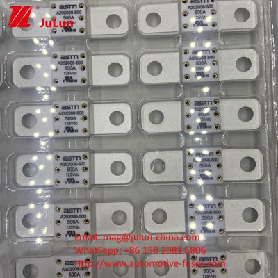 Kapal EV Kendaraan Listrik Fuse Terminal Tipe 125VDC A202008 350A ASTM