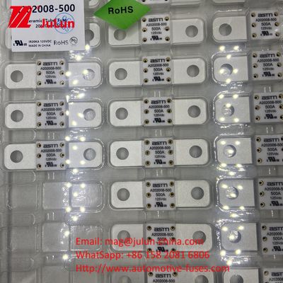 A202008 125VDC 100A Mobil DC Fuse Pengisian Mobil Listrik Untuk EV Jarak Lubang 50,8mm