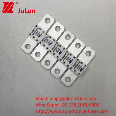 Fuse baterai mobil ASTM 50.8 Jarak antara 2 lubang 200A 125VDC 20KA