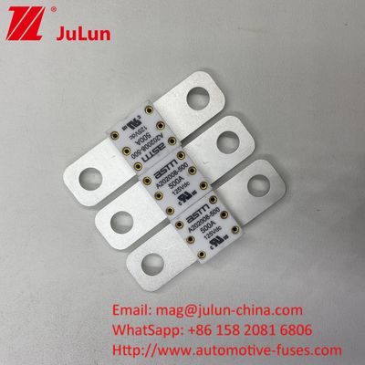 350A 125VDC Fuse Baterai Mobil Ukuran Kecil Perlindungan Sirkuit Singkat ASTM