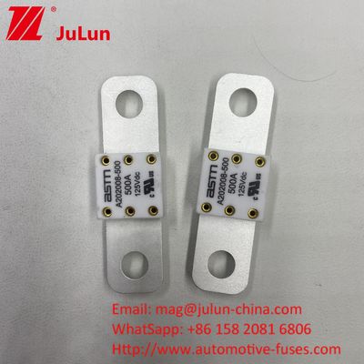 ASTM Bolt 400A 500A 125VDC Fuse Baterai Amp Mobil