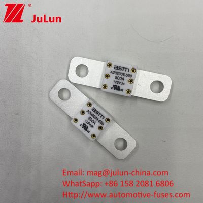 Bolt Keramik 200A 125VDC Baterai Fuse Mobil Putih Dijamin Kinerja
