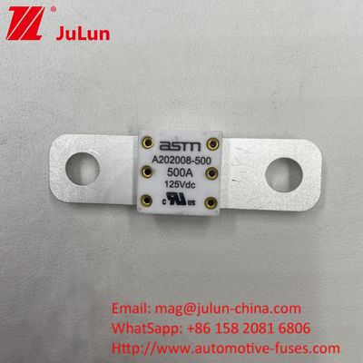 ASTM 300A 125VDC Fuse Baterai Otomotif Kompatibilitas Universal