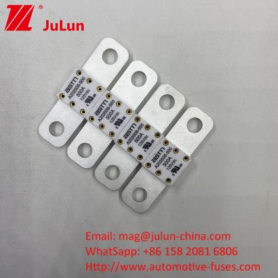 Fuse Baterai Keramik Mobil 300A 125VDC Kompatibilitas Mobil Universal