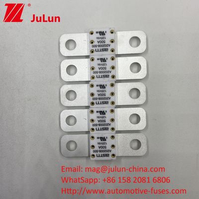 Kendaraan Listrik EV Warna Putih 350 Amper Fuse Keramik 125VDC