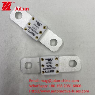 125V 150A 50.8mm Ceramic Blade Fuse Untuk Perlindungan Baterai Otomotif