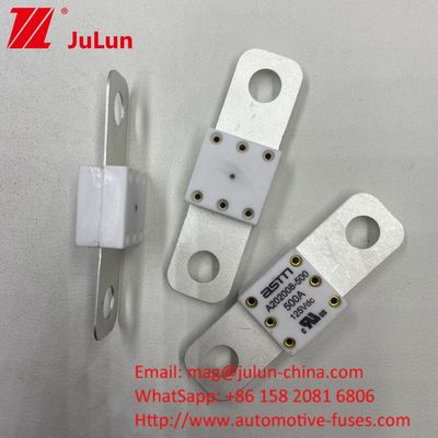 Ev Fuse Keramik A202008 250A 125VDC Adaptor Pengisi Daya Kompatibel Untuk Truk Mobil A202008 125VDC 100A 125A 150A 200A 250A 300A 400A 500A