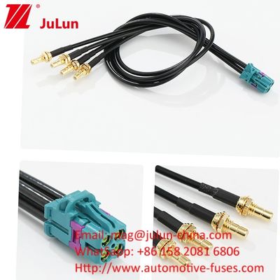 Pengisolasi PE Kabel Otomotif Untuk Rumah Crimp Opsi Warna dan Panjang Kabel